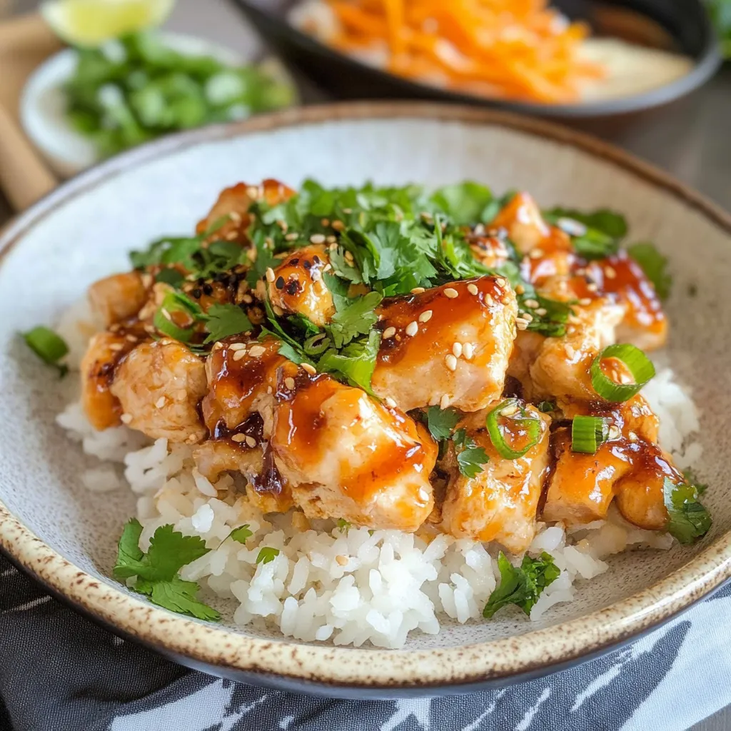 Bang Bang Chicken & Rice Bowl Irresistible
