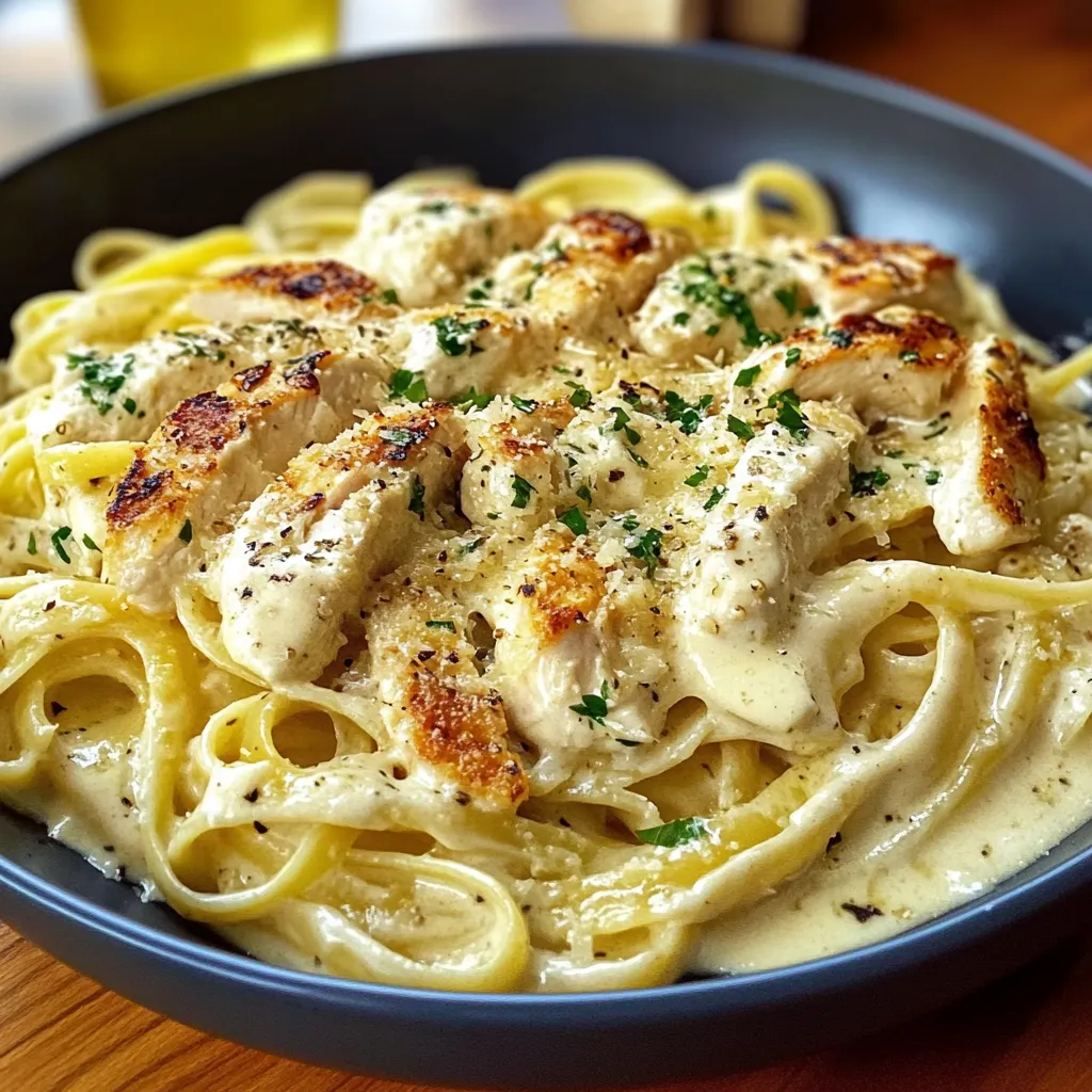 Creamy Lemon Chicken Pasta Exquisite