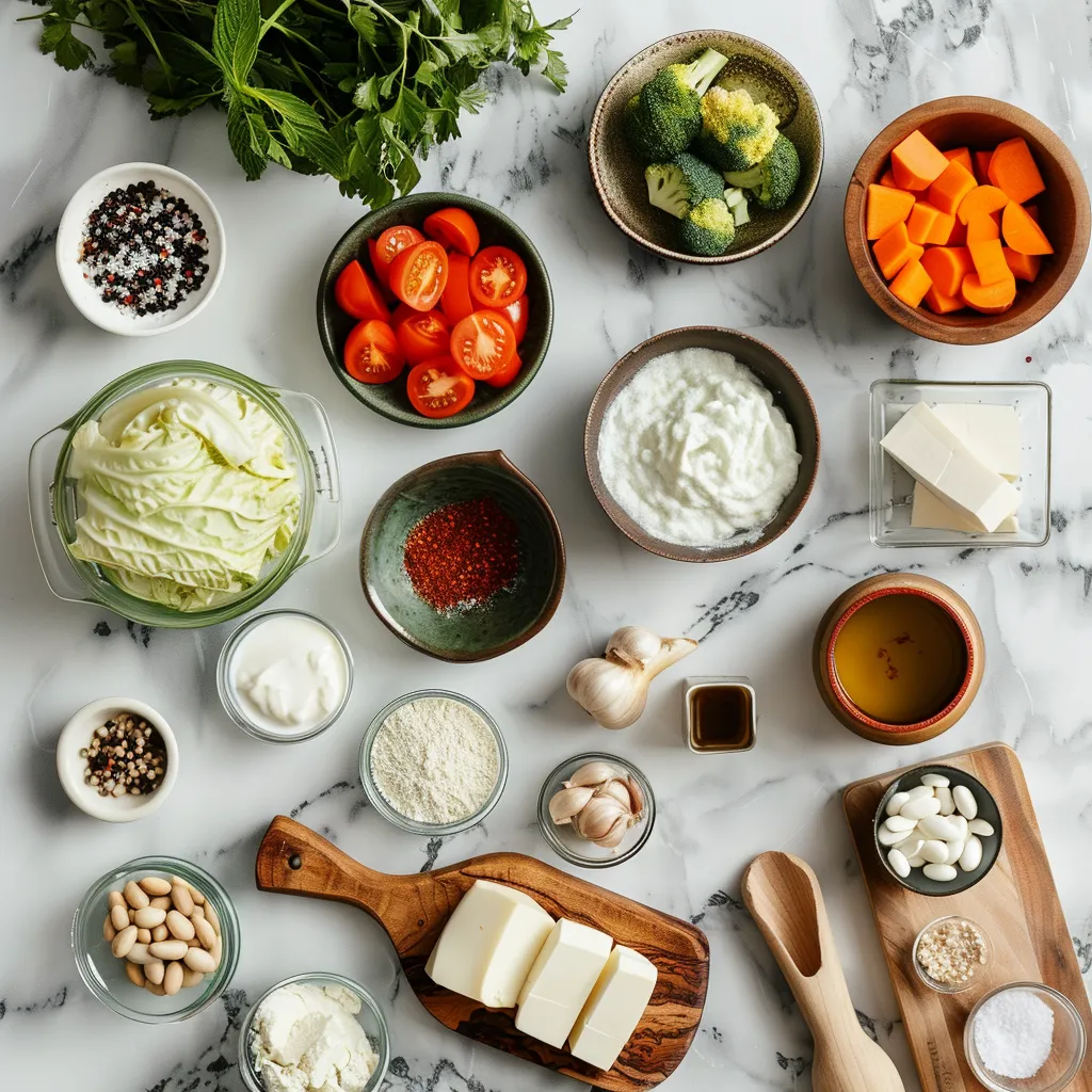 Crockpot Cabbage Roll Soup Scrumptious ingredients