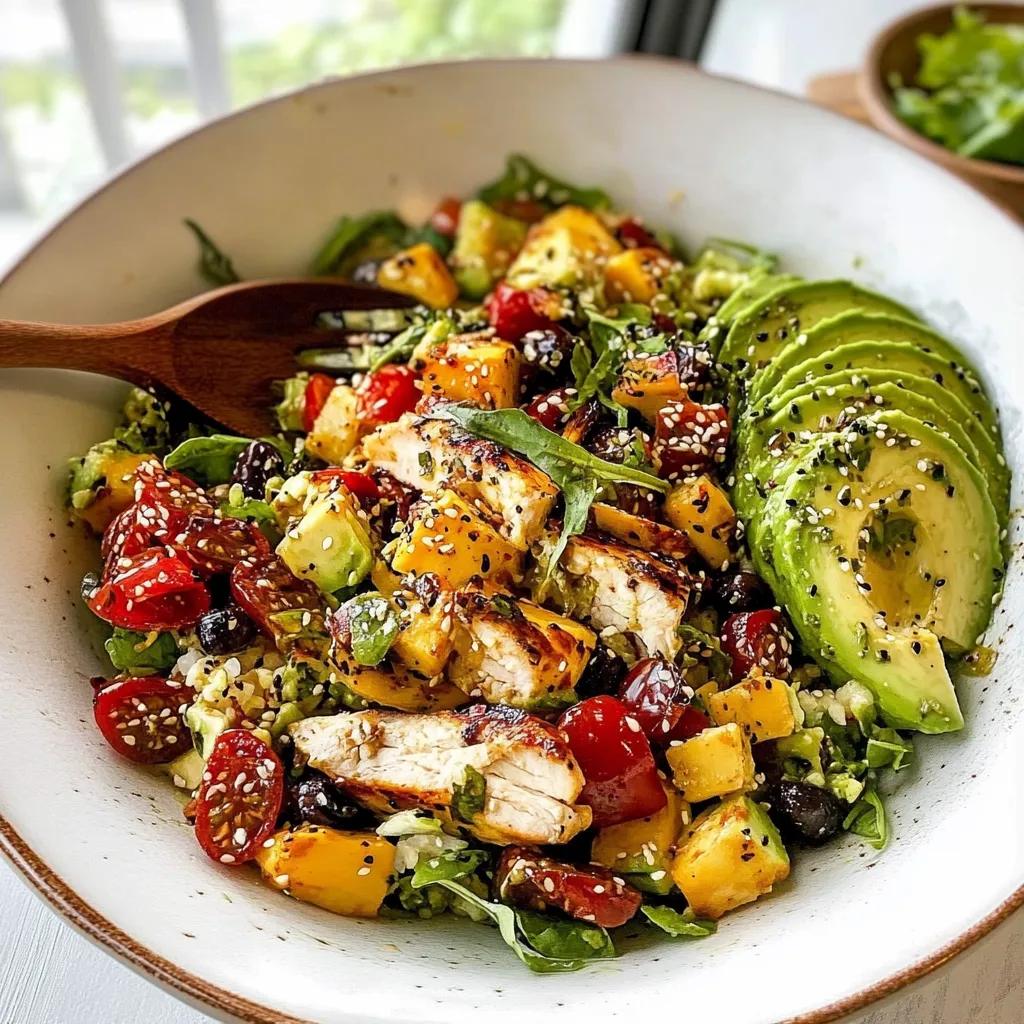 Exquisite Avocado Chicken Salad