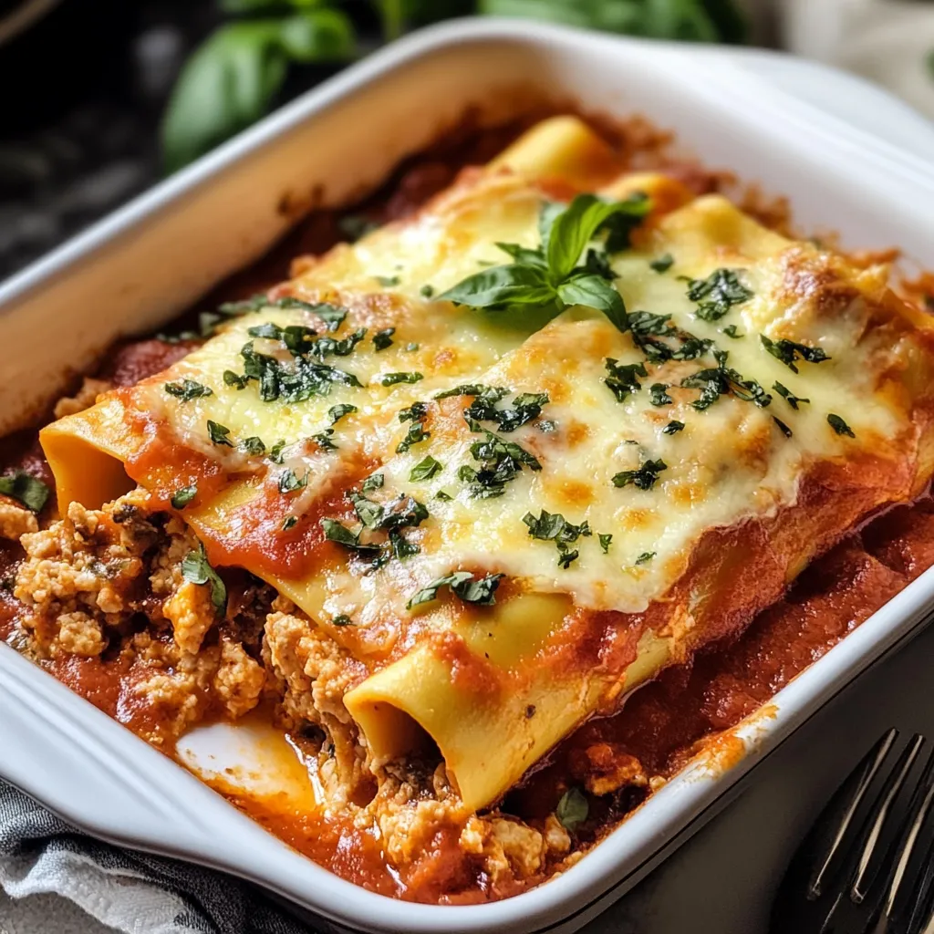 Golden Manicotti Recipe: A Festive Family Feast