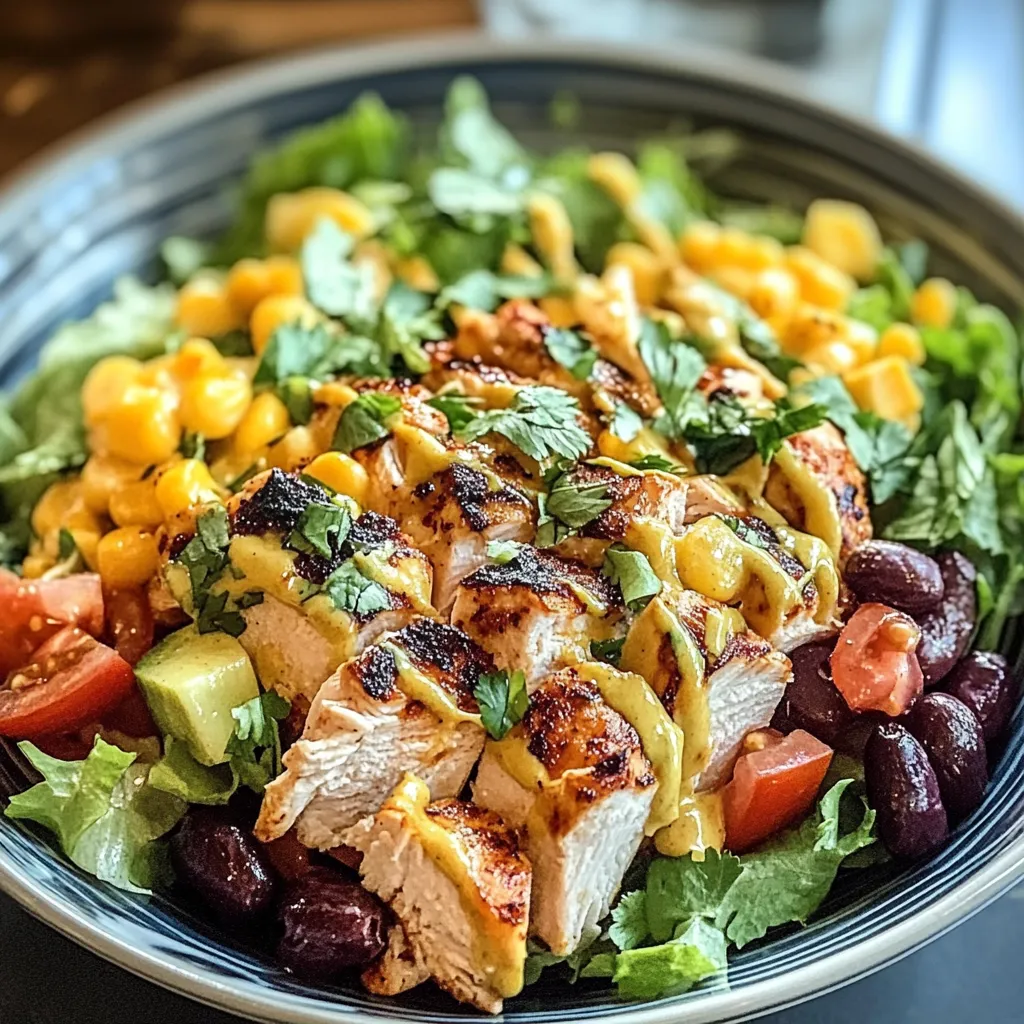 Golden Southwest Chicken Salad: Your New Favorite Meal Prep Delight