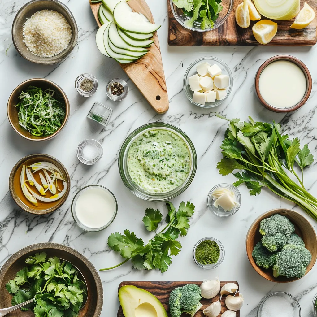 Irresistible Cilantro Lime Salad Dressing ingredients