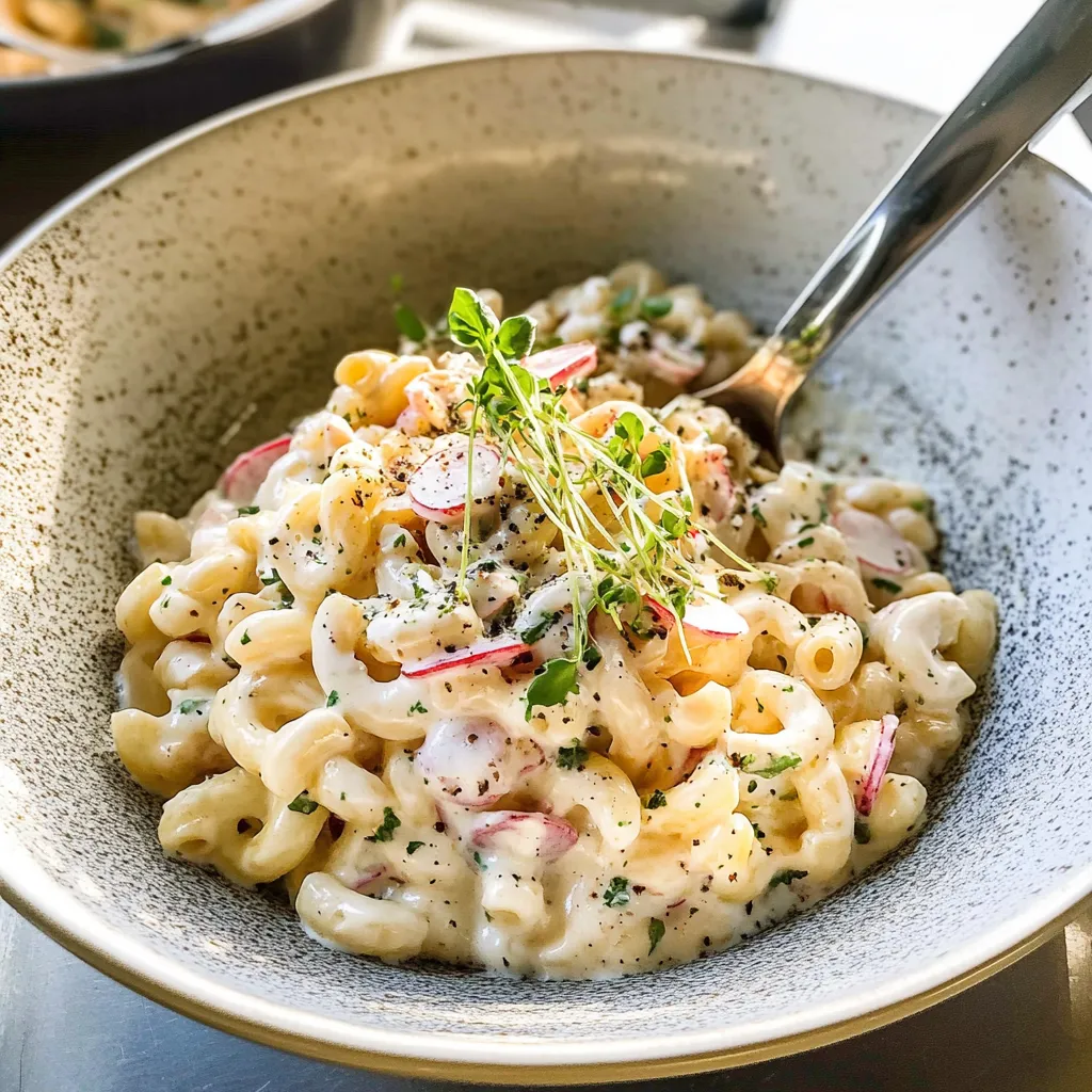 Irresistible Cold Macaroni Salad