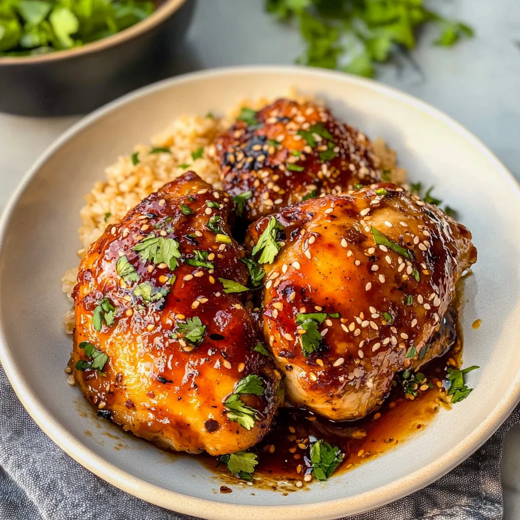 Savory Air Fryer Teriyaki Chicken