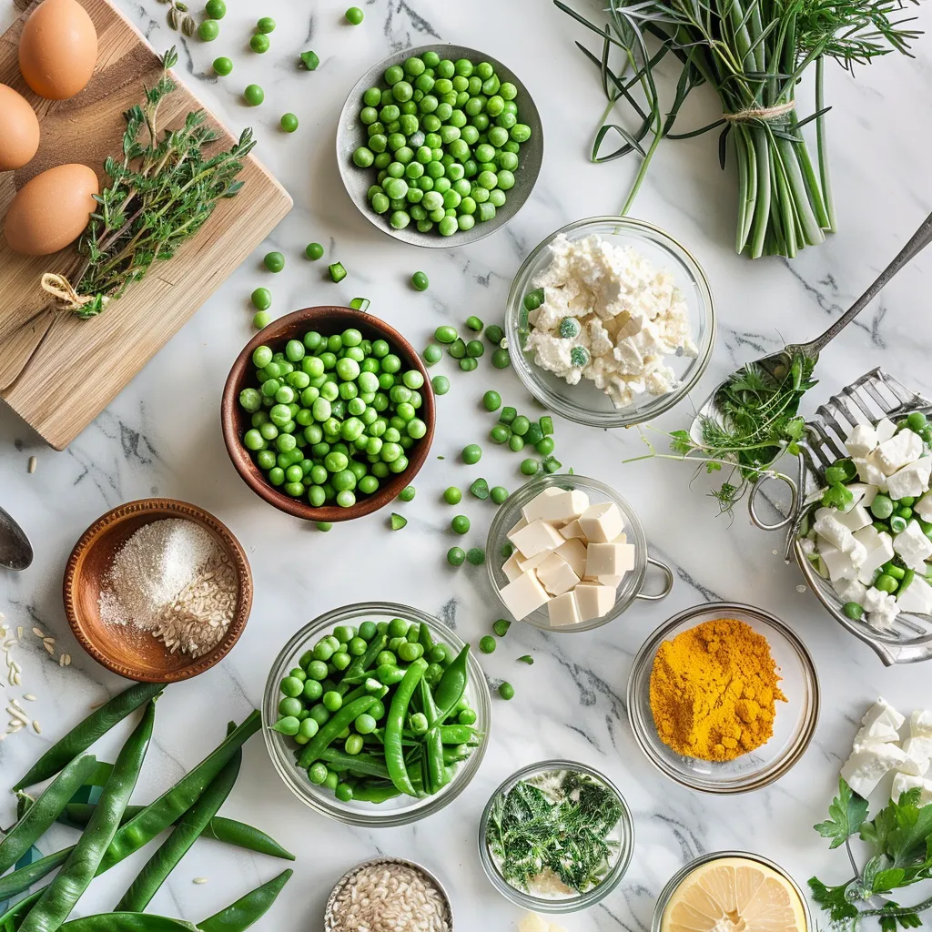 Savory Classic Southern Pea Salad That Will Brighten Your Table ingredients