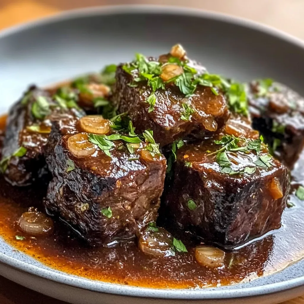 Slow Cooker Beef Short Ribs Luscious