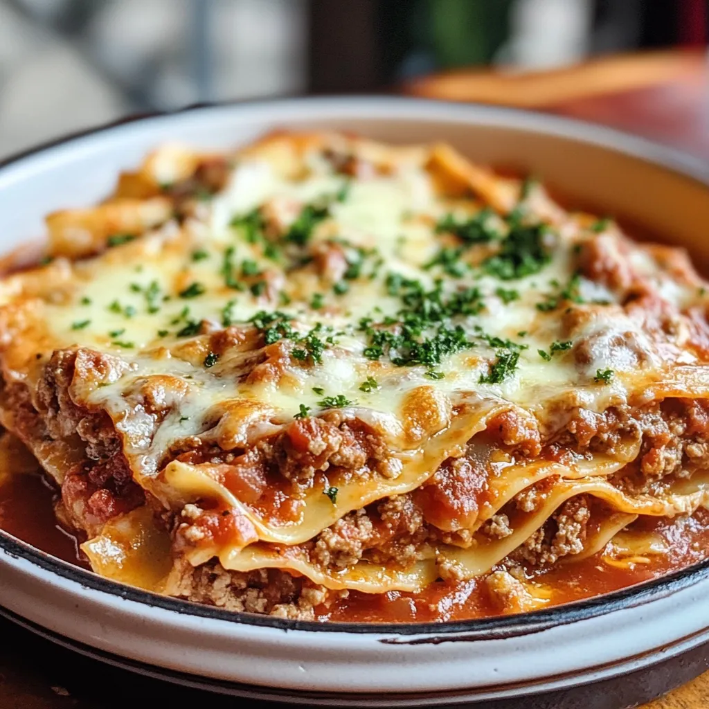 Tasty Finest Ever One-Pot Lasagna Soup: Cozy Comfort Food Recipe
