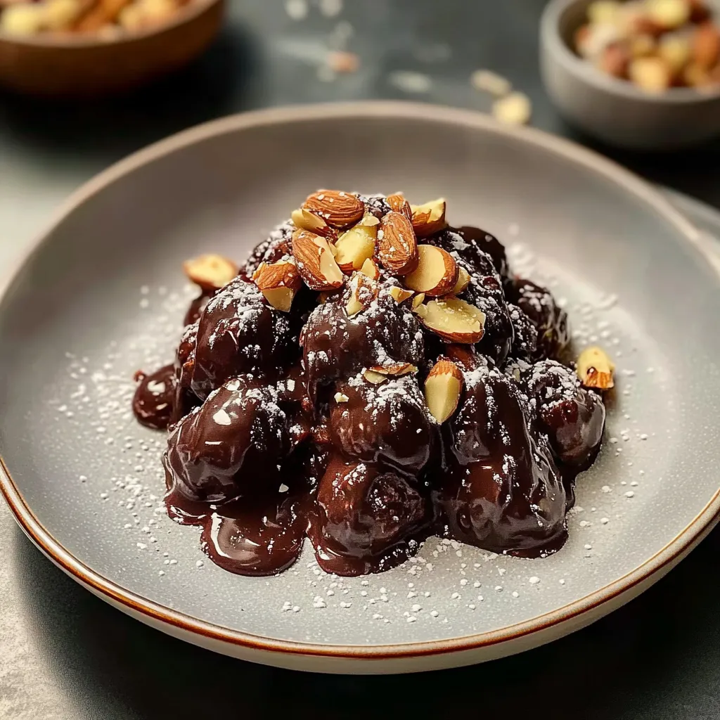 Top Sea Salt Dark Chocolate Almond Clusters Rich