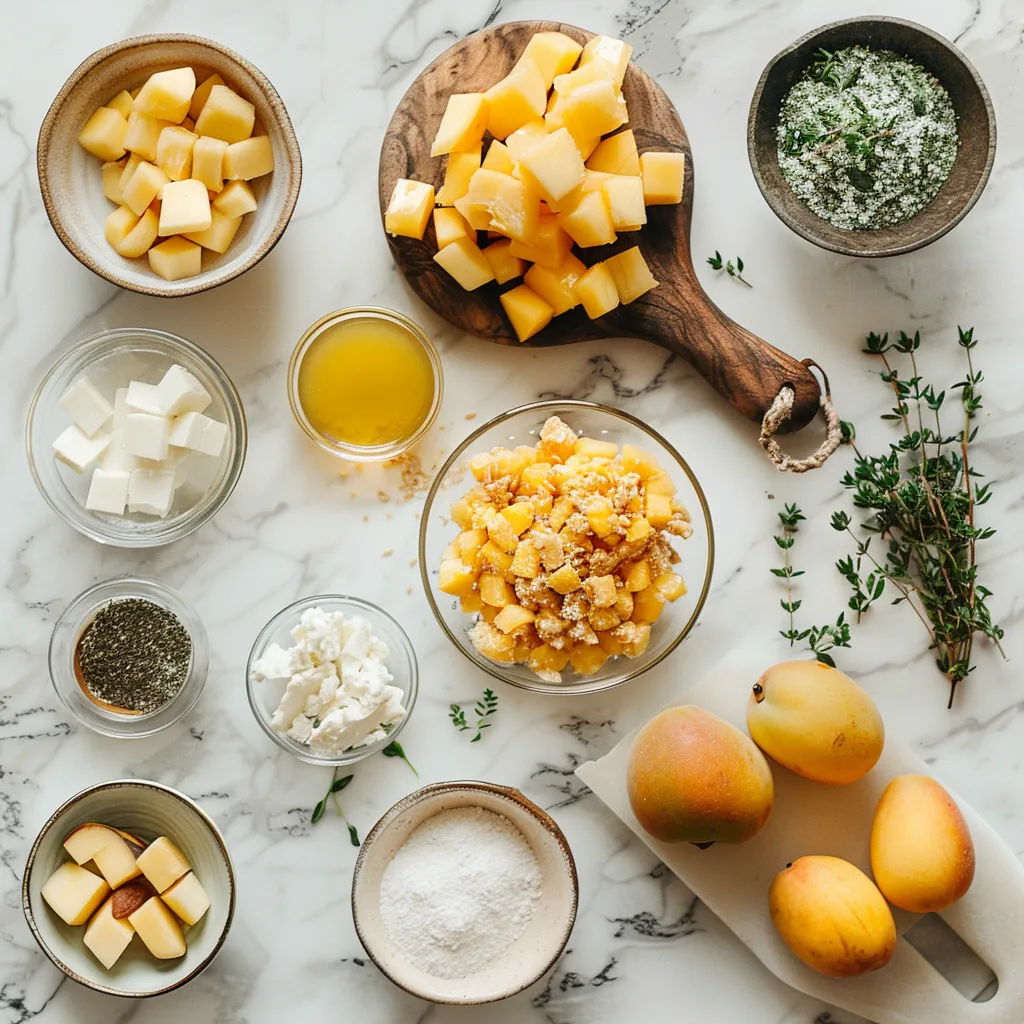 Amazing Mango Crumble: A Tasty Tropical Delight Rich ingredients