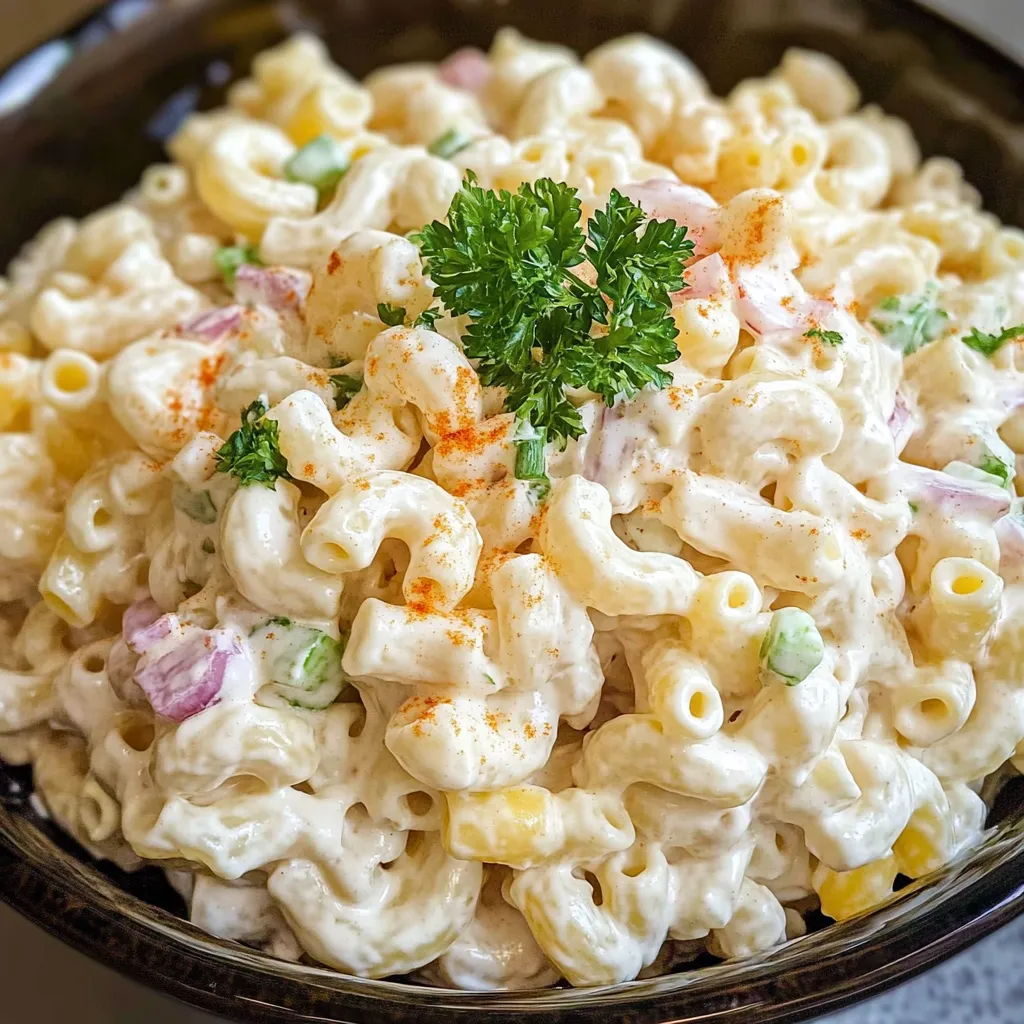 Classic Macaroni Salad Luscious