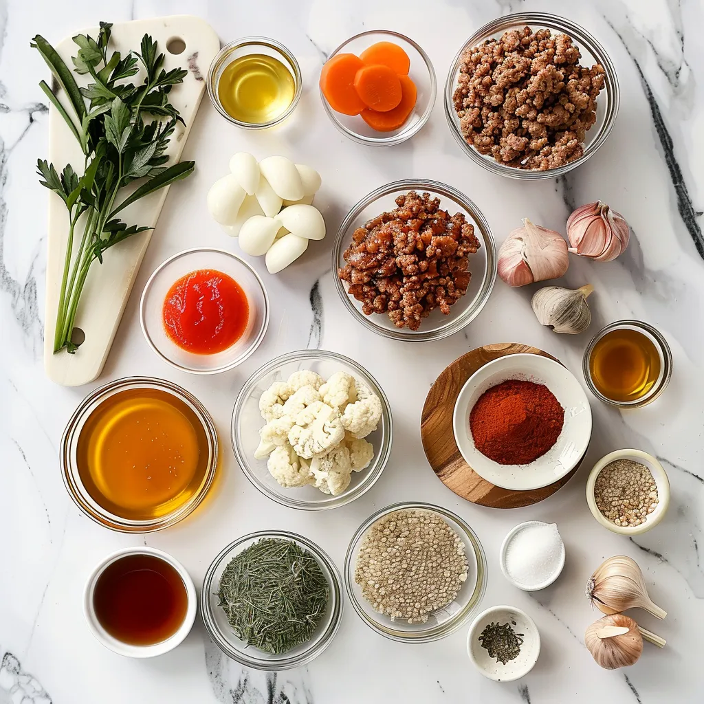 Crispy Amazing Ground Beef Hot Honey Bowl for Flavorful Flavor ingredients