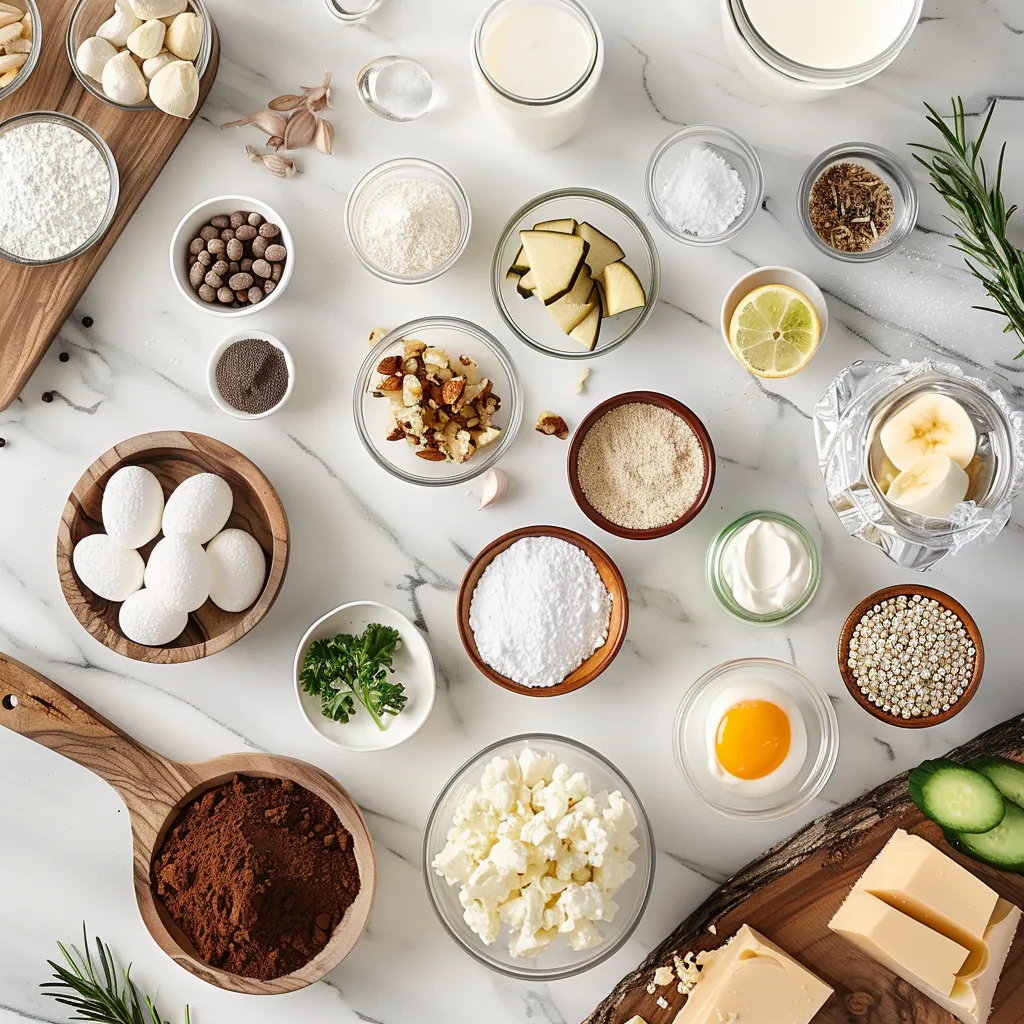 Edible Cookie Dough Recipe ingredients