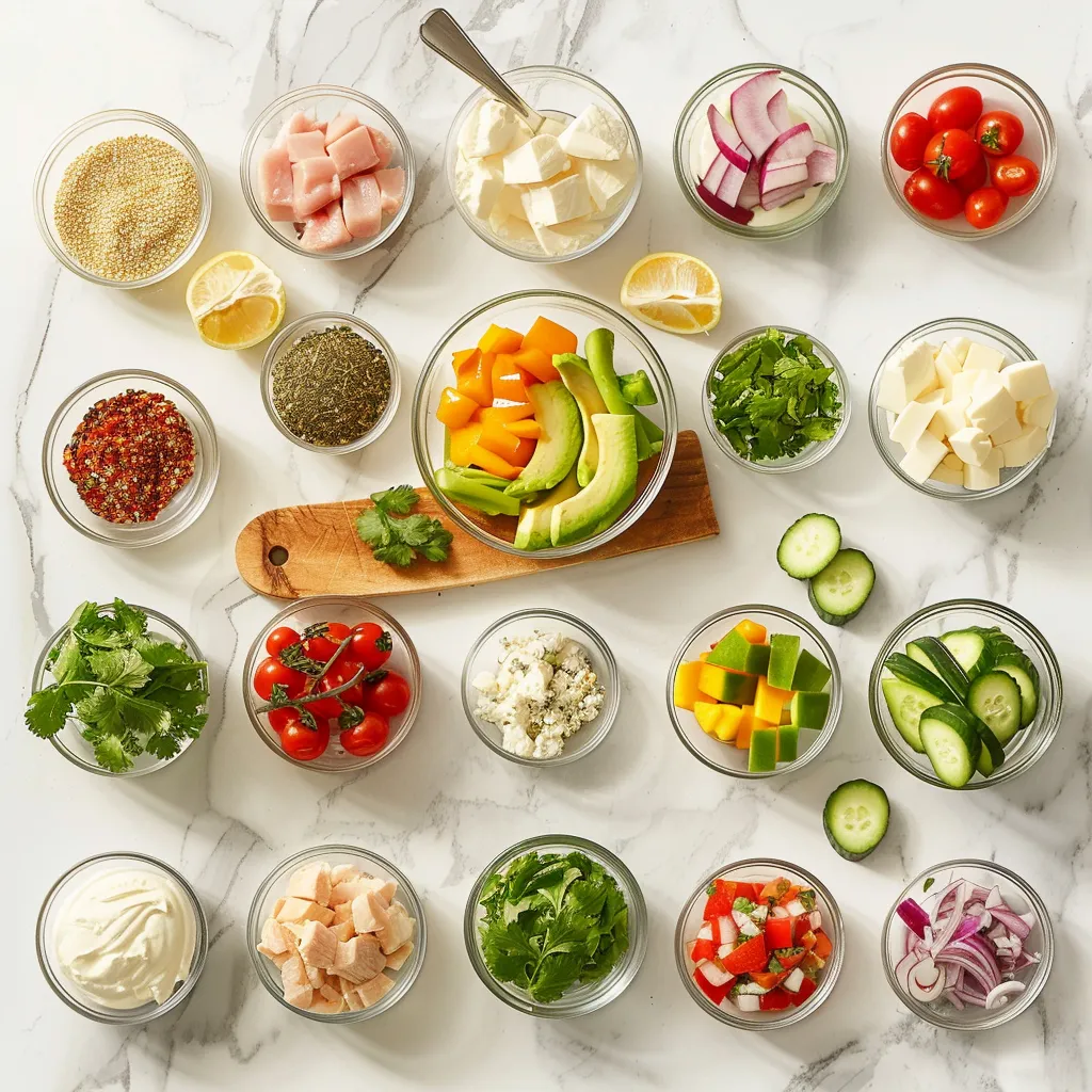 Keto Turkey Taco Bowl ingredients