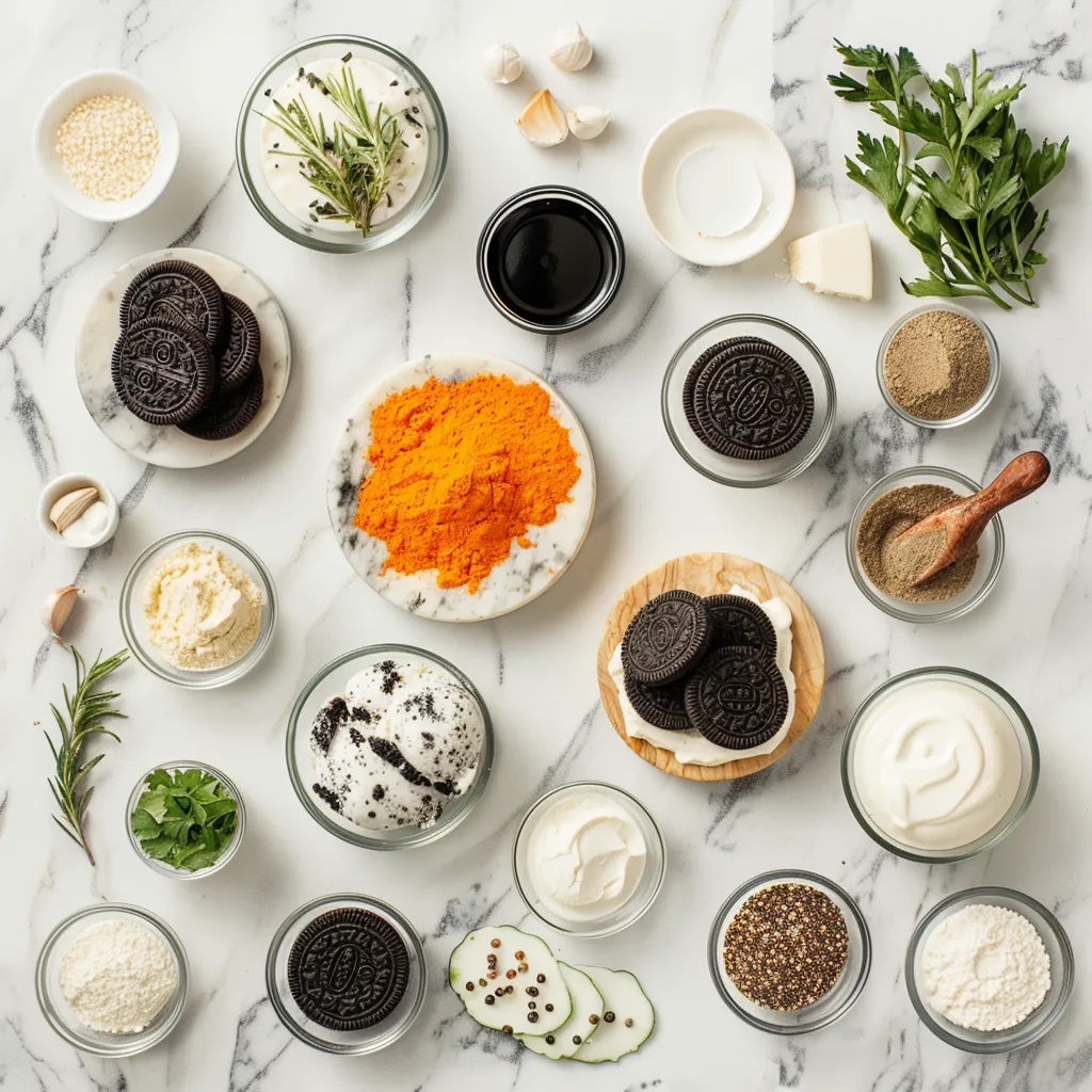 Oreo Ice Cream Sandwiches ingredients