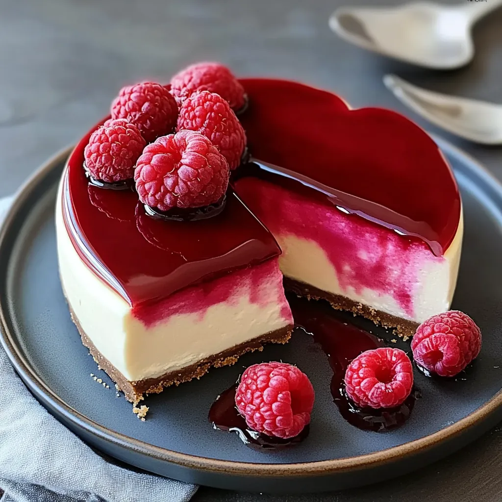 Raspberry Cheesecake Hearts for Sweet Moments