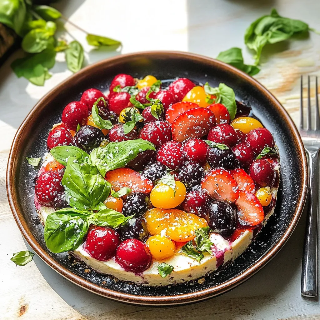 Savory Tart Cherry Salad