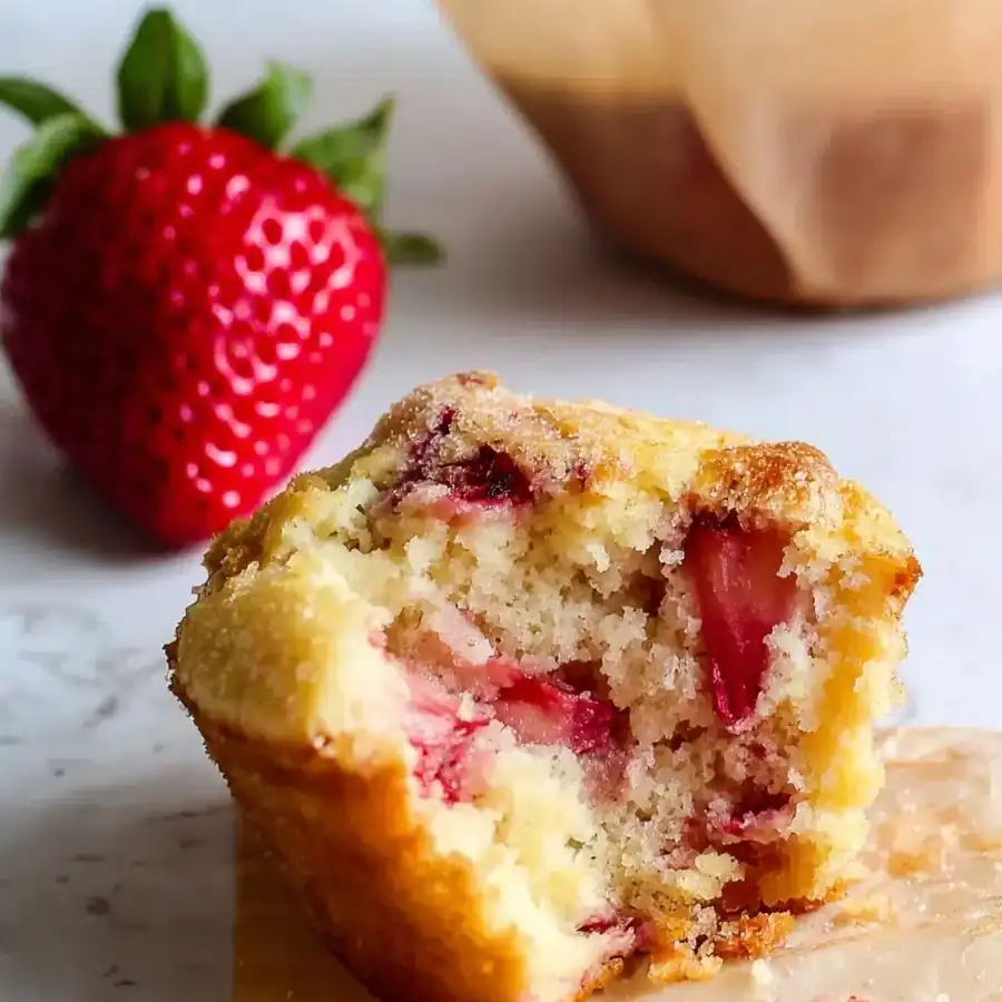 Legendary Bakery-Style Strawberry Muffins Recipe — Better Than a Restaurant