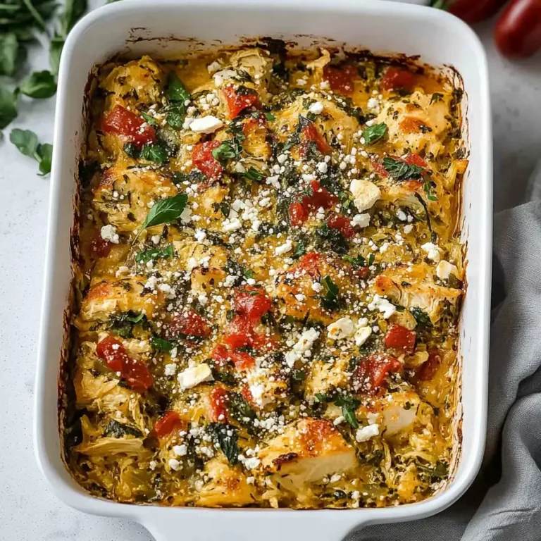 Greek Chicken Casserole – A Delicious Dinner Recipe