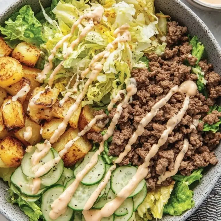 Next-Level Beef Burger Bowls with Crispy Potatoes Recipe — Faster Than Takeout