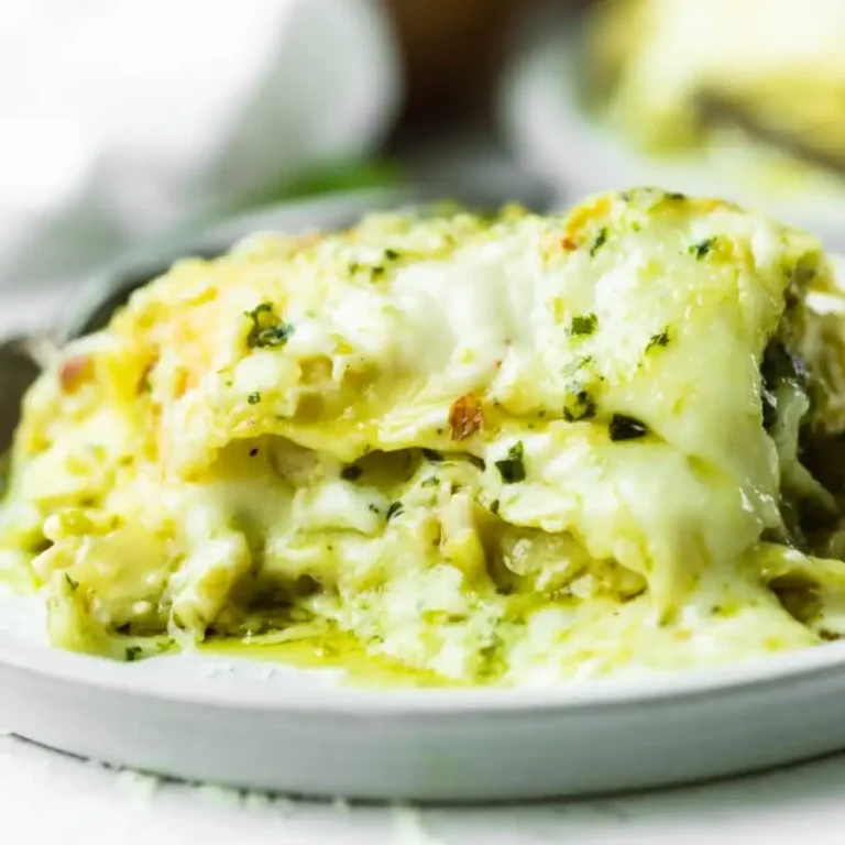 Foolproof Quick and Easy Creamy Chicken Pesto Lasagna — Kid-Approved Family Favorite