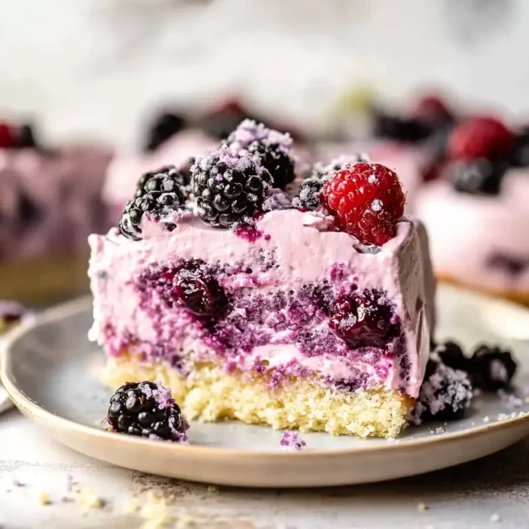 Amazing Swirled Blackberry Lavender Sheet Cake Delight