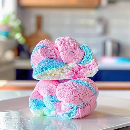 Fluffy Cotton Candy Marshmallows Recipe