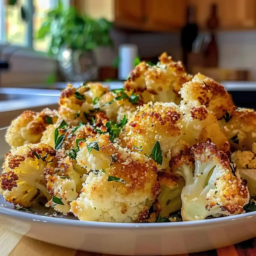 5-Star Crispy Parmesan Roasted Cauliflower Recipe — 30-Min Family Dinner Everyone Loves