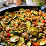 Unbeatable Easy Ground Turkey and Zucchini Skillet Recipe — 30-Min Family Dinner Everyone Loves