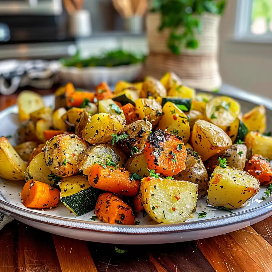 Viral Delicious Garlic Herb Roasted Veggies Recipe — 30-Min Family Dinner Everyone Loves