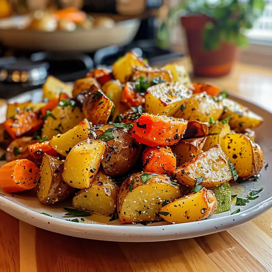 Viral Delicious Garlic Herb Roasted Veggies Recipe — 30-Min Family Dinner Everyone Loves