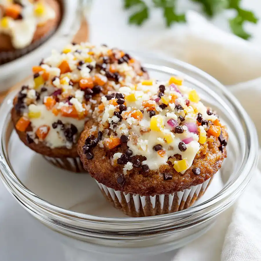 Fluffy Homemade Mother’s Day Carrot Cake Muffins – Sweet, Moist, and