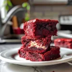 Indulge in Fudgy Red Velvet Brownies