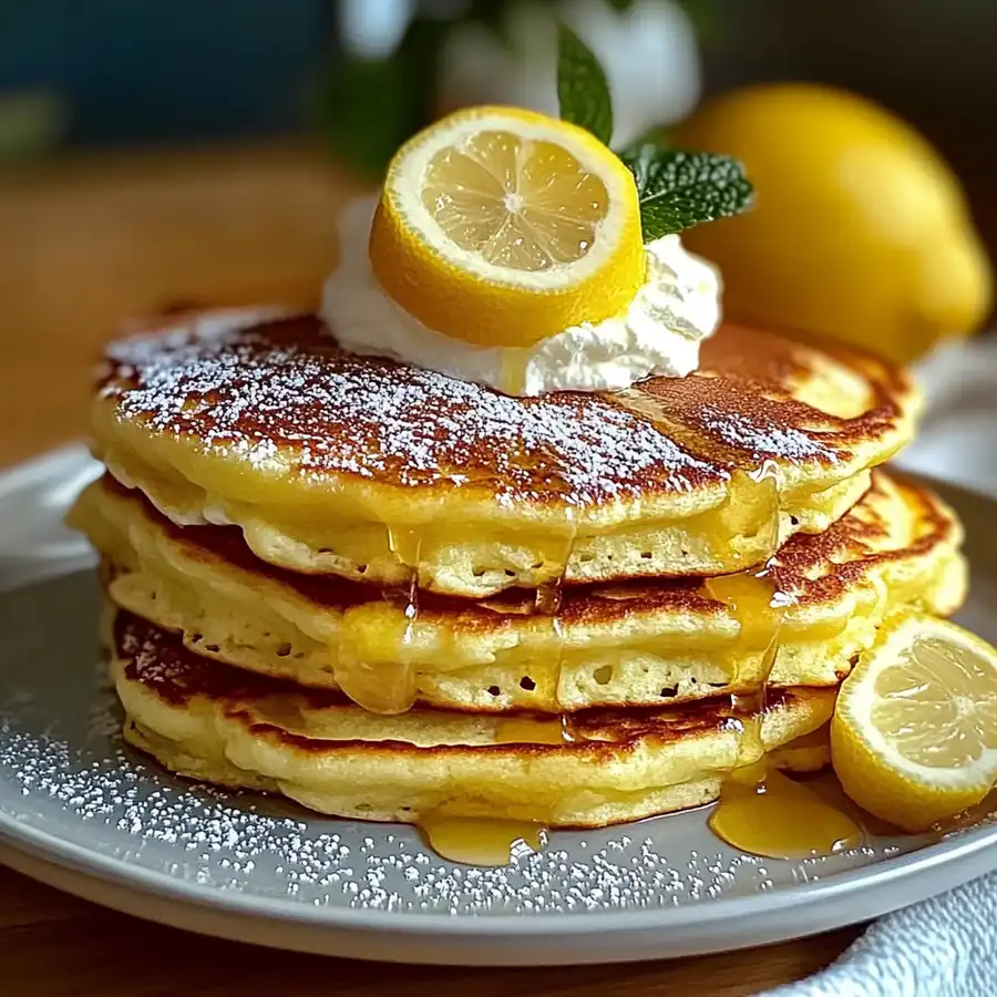 Lemon Ricotta Pancakes | Fluffy, Tangy Brunch Favorite