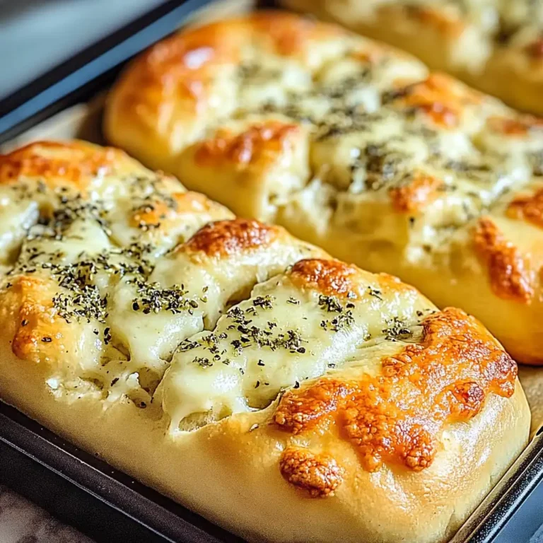 Homemade Subway-Style Herb & Cheese Bread