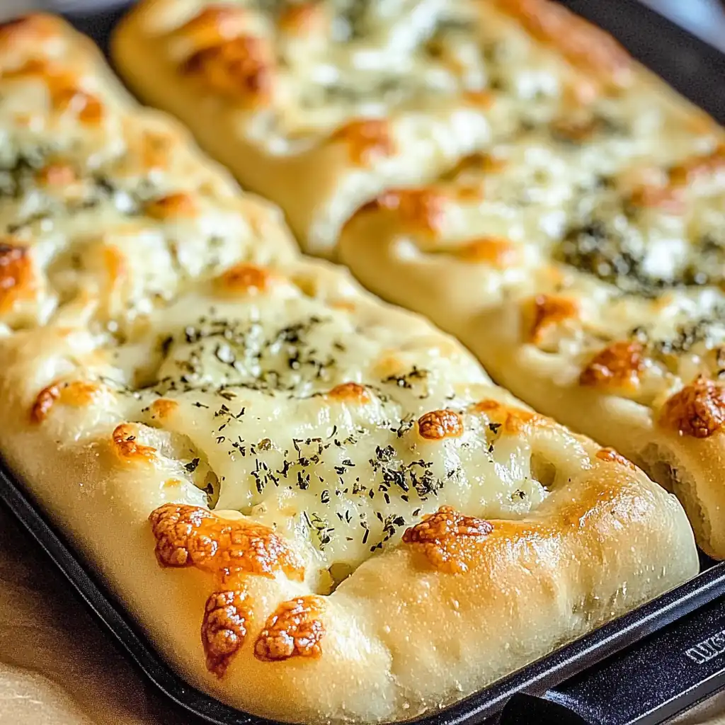 Homemade Subway-Style Herb & Cheese Bread