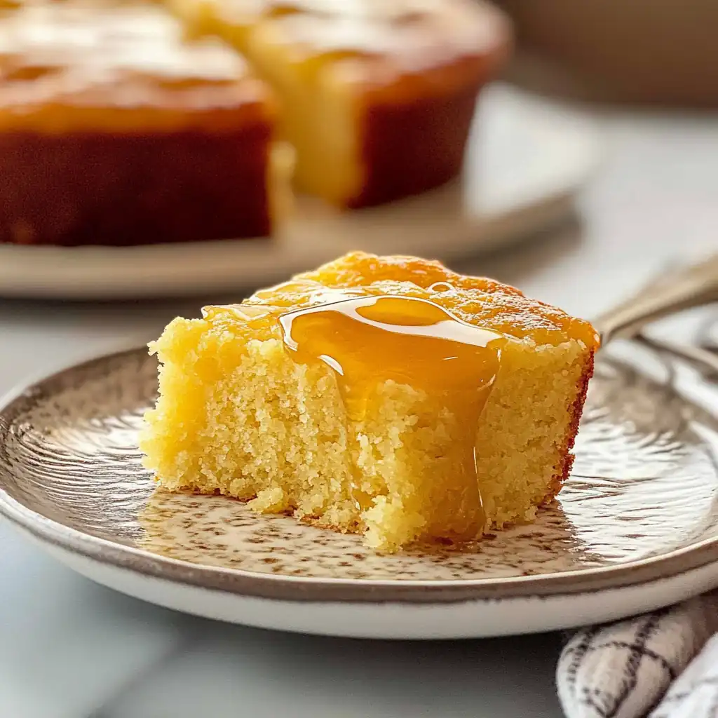 Honey Butter Cornbread — Irresistible Sweet Crust