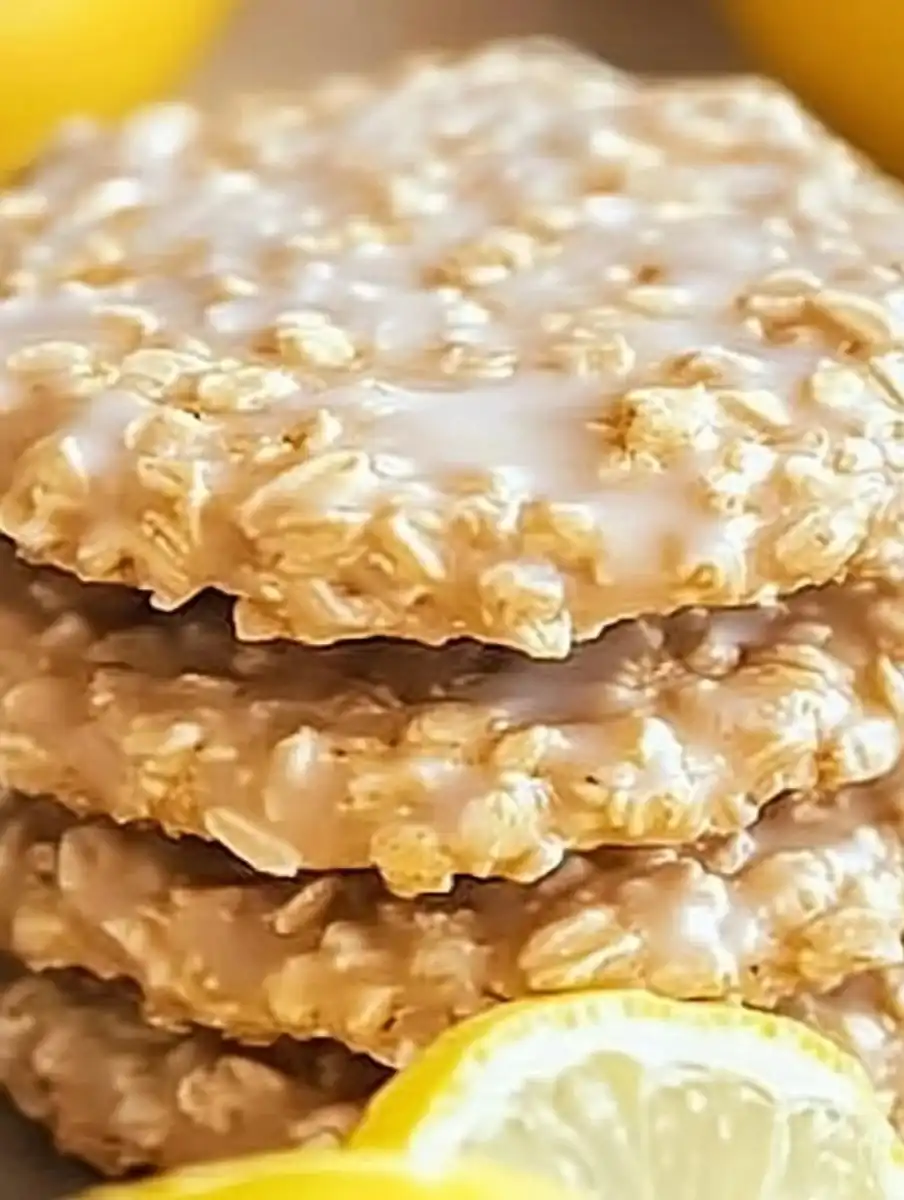 Zesty Lemon Oatmeal Cookies: The Ultimate Chewy Citrus Treat