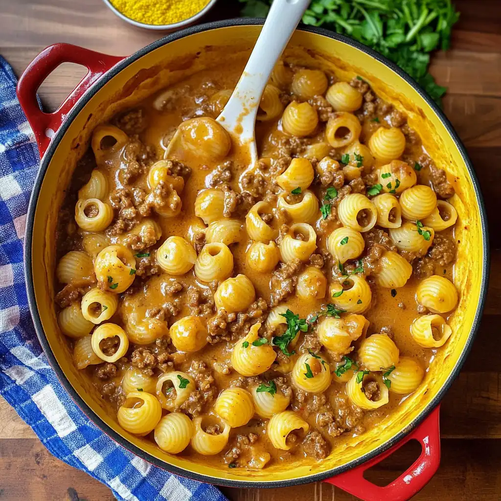 Cheeseburger Pasta Skillet — 30‑Minute Kitchen Magic
