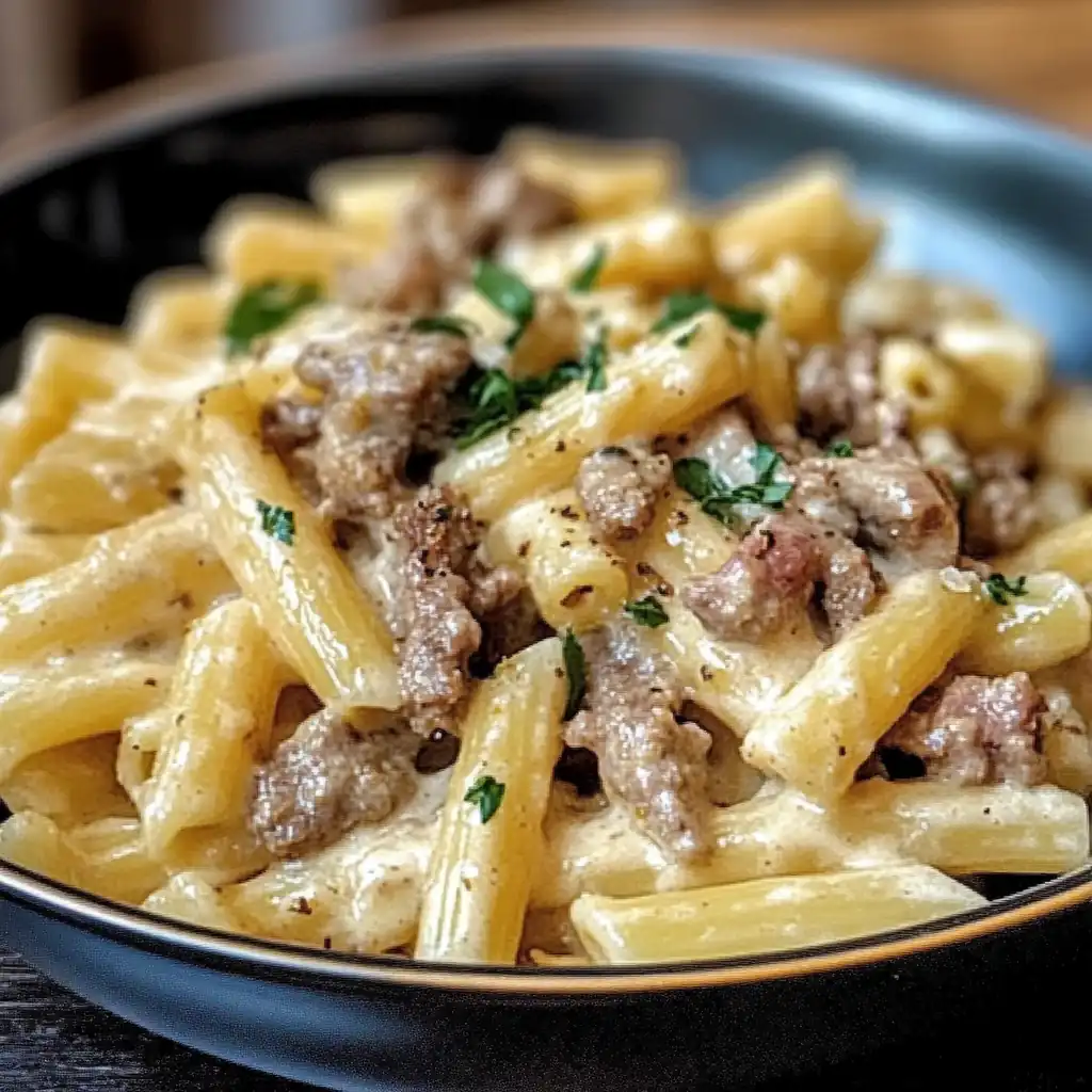One-Pot Spicy Garlic Butter Steak Pasta — Pure Comfort!