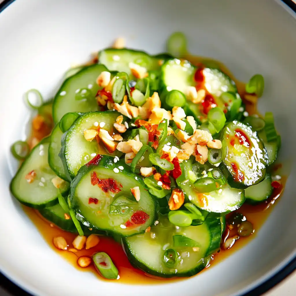 Refreshing Asian Cucumber Salad: Quick & Cool Delight