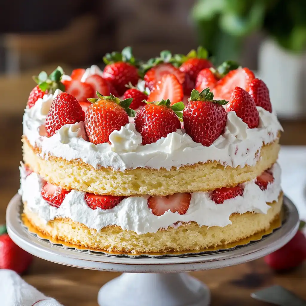 The Ultimate Strawberry Shortcake — Summer Bliss in Every Bite