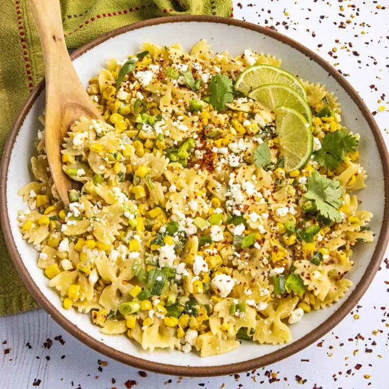 Creamy Mexican Street Corn Pasta Salad — The Ultimate Summer Side