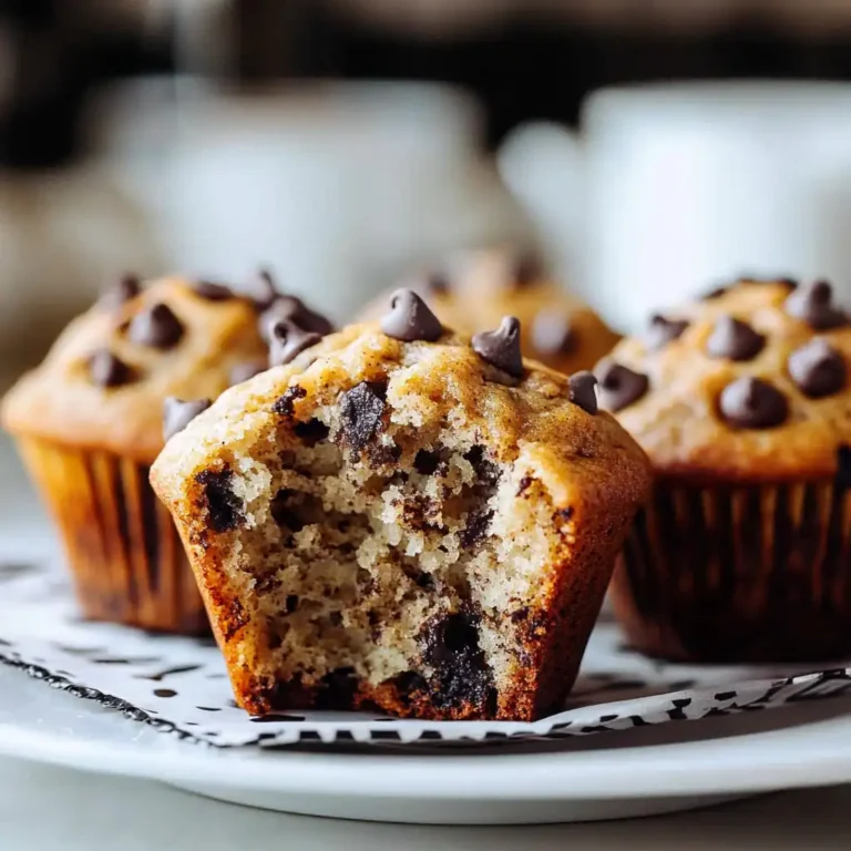 One-Bowl Chocolate Chip Banana Muffins: The Ultimate Breakfast Treat