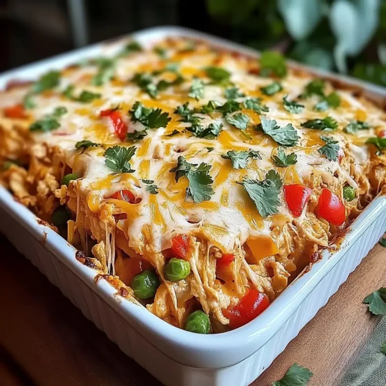 Irresistible Fajita Chicken Casserole | Quick Dinner