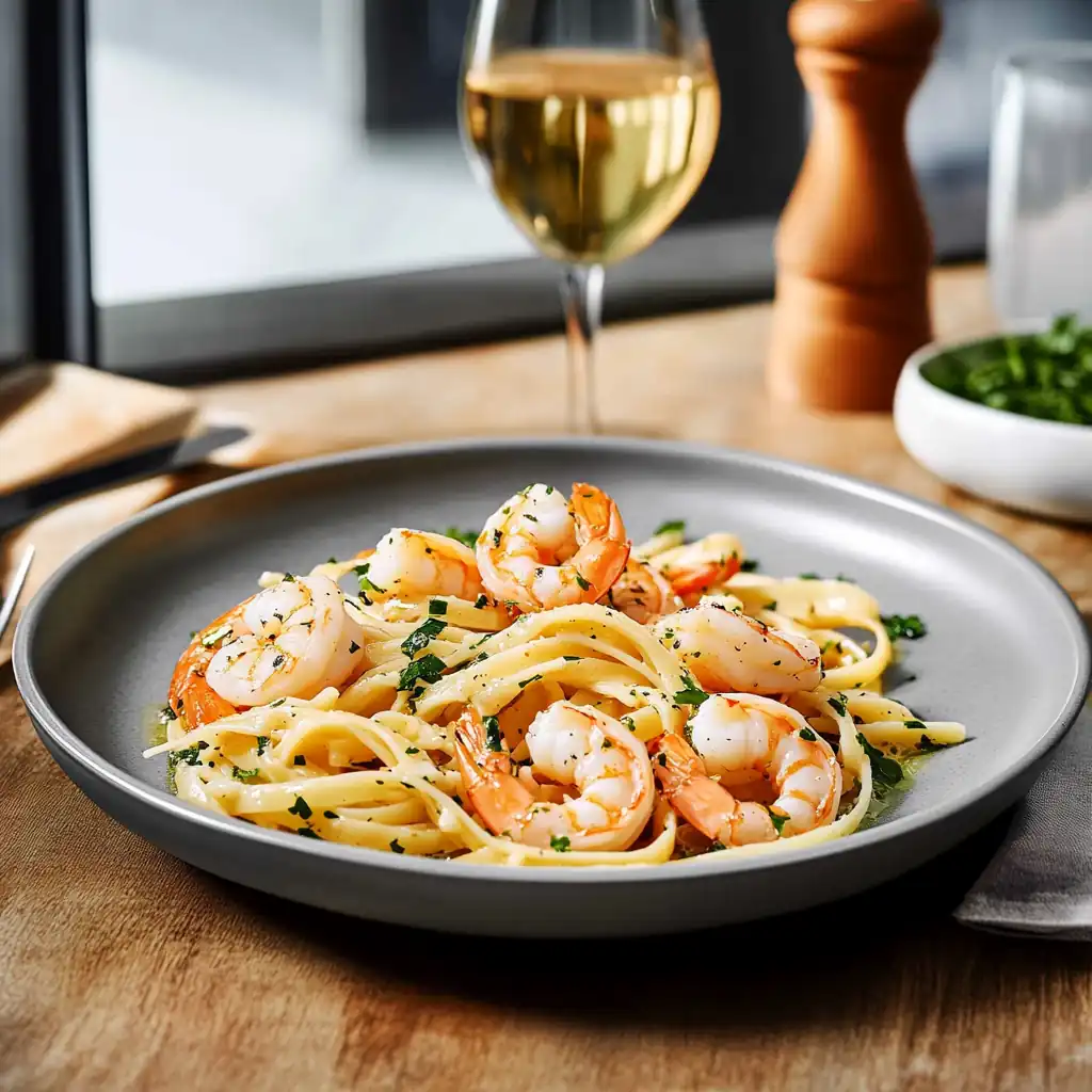 Garlic Butter Shrimp Scampi — Gourmet Dinner in 20 Minutes