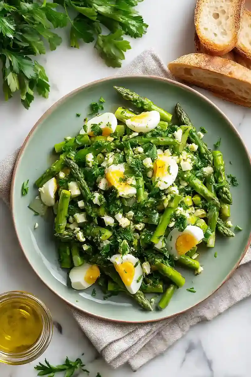 20-Minute Asparagus Egg Salad: A Refreshing Twist on a Classic!