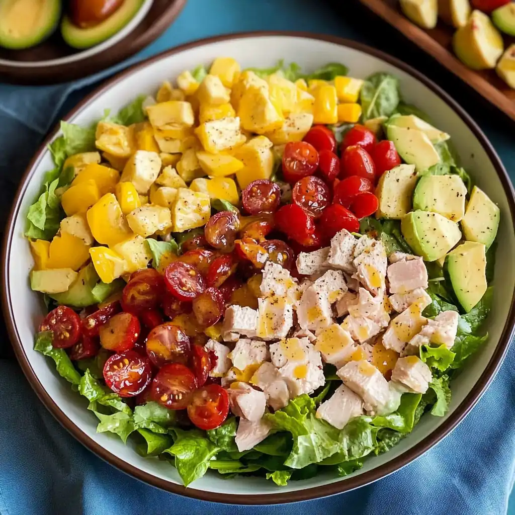 Cobb Salad — Party‑Ready, Colorful & Delicious
