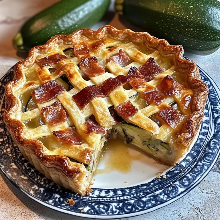 Savory Bacon Zucchini Pie: The Ultimate Low-Carb Comfort Food