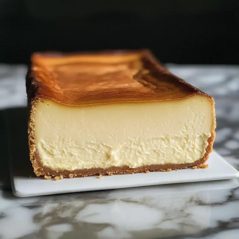 Creamy Loaf Pan Basque Cheesecake: The Ultimate Burnt Dessert